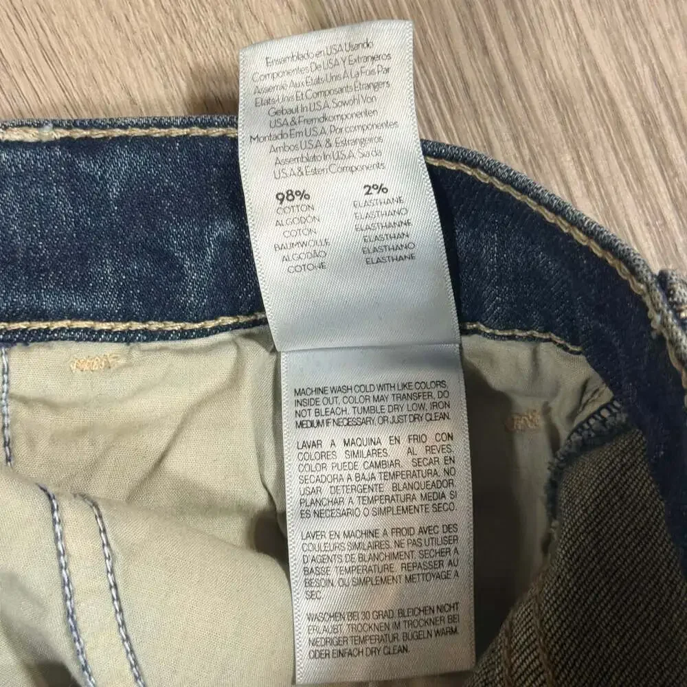 Mother Denim The Tripper Weekender Fray women’s size 28 dark wash - Picture 12 of 12